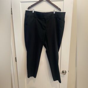 Loft Plus black pants size 20